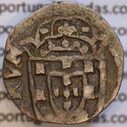 Vintém Prata de D. João IV 1640-1656, 20 Reais prata, (não catalogada no A. Gomes), Legenda: ALGARABIORVN / ✤IOANNES IIII DG.R.P
