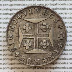 "VINECS" Cruzado Novo Prata 1816 D. João Príncipe Regente, 480 Réis prata 1816 VINECS, (RARA), World Coins Portugal  KM331