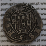 Vintém ou 20 reais prata de D. João III 1521-1557, Rara (R-L / P-O) Porto, Legenda: ✥IOANES:3:R:PORTVGA /✥IOANES:3:REI:PO: