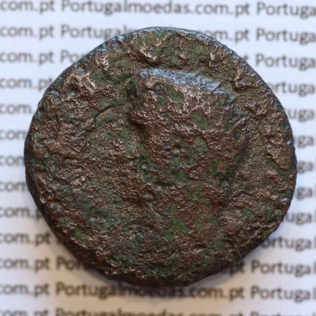 Asse Imperador Tiberius, homenagem a seu pai adotivo o Imperador Augusto, Legenda: DIVVS AVGVSTVS PATER / S-C PROVIDENT