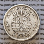 Moeda 2$50 Cupro-níquel 1953 Moçambique, "dois escudos e cinquenta centavos 1953 " (MBC) - World Coins Mozambique KM 78