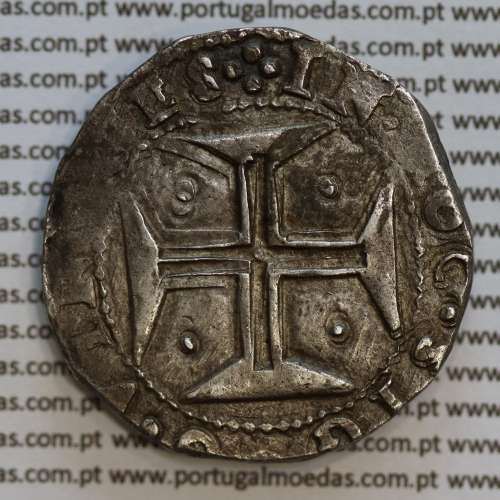 Portugal, silver coin of Half Cruzado of D. João IV 1640-1656, 200 Réis, ✤IOANNES IIII DG REX PORTVGALIE / ✤IN.HOC.SIGNO.VINCES