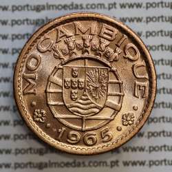 Moçambique, 1 escudo 1965 bronze, Ex-Colónia Portuguesa de Moçambique, (Bela), World Coins Mozambique KM 82 Moçambique, 1 escudo 1965 bronze, Ex-Colónia Portuguesa de Moçambique, (Bela), World Coins Mozambique KM 82