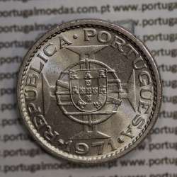 Moçambique 5$00 1971 cuproníquel, "cinco escudos 1971 " (Soberba), 5 Escudos 1973 World Coins Mozambique KM 86
