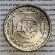 Angola 5$00 1972 cuproníquel, (5 escudos Cupro-Níquel1972), (Soberba) 5 Escudos copper-nickel 1972 World Coins Angola KM 81