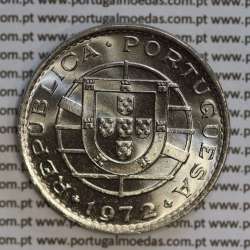 Angola 20$00 1972 Níquel, (20 escudos Níquel 1972), (Soberba) 20 Escudos Nickel 1972 World Coins Angola KM 80
