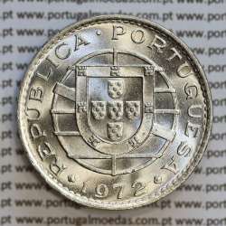 Angola 20$00 1972 Níquel, (20 escudos Níquel 1972), (Soberba) 20 Escudos Nickel 1972 World Coins Angola KM 80