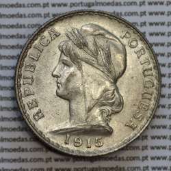 1 Escudo 1915 prata, (1$00 escudo prata 1915), (MBC+), 1 Escudo Silver 1915 World Coins Portugal  KM 564 1 Escudo 1915 prata, (1$00 escudo prata 1915), (MBC+), 1 Escudo Silver 1915 World Coins Portugal  KM 564