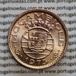 Moçambique, 50 centavos 1973 Bronze, Ex-Colónia Portuguesa de Moçambique, (Soberba), World Coins Mozambique KM 89