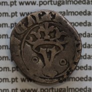 Vintém prata de D. João III 1521-1557, (20 Reais), A. Gomes J3.35.07, Legenda: ˙⋋˙IOANES:3:R:PORTVGAL / ˙⋋˙IOANES:3:PORTVGAL