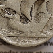 2$50 prata 1937, dois escudos e cinquenta centavos em prata 1937,  (BC-) - REPÚBLICA PORTUGUESA