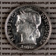 20 centavos 1916 prata, ($20 centavos prata 1916), Republica Portuguesa, (Soberba), World Coins Portugal  KM 562