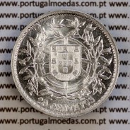 20 centavos 1916 prata, ($20 centavos prata 1916), Republica Portuguesa, (Soberba), World Coins Portugal  KM 562