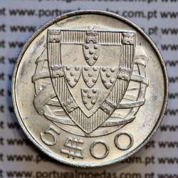 5$00 1942 prata, 5 escudos 1942 prata da República Portuguesa, (Bela/Soberba), World Coins Portugal KM 581 5$00 1942 prata, 5 escudos 1942 prata da República Portuguesa, (Bela/Soberba), World Coins Portugal KM 581