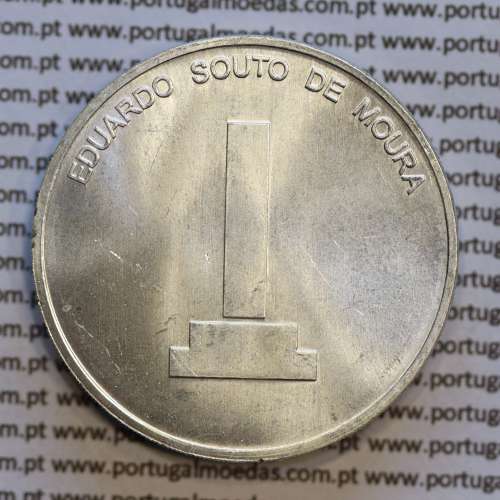 7,5 "Euros" 2018, Souto Moura, (7,50 Euro 2018, prata coin, World Coins Portugal  KM894)