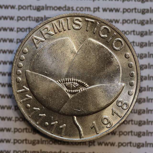 5€ "Euros" 2018, 100 Anos do Armistício,Cuproníque, (5 Euro 2018,100 years of the armistice, World Coins Portugal  KM 891)