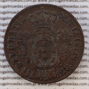 X réis cobre 1782 D. Maria I e D. Pedro III, 10 réis cobre 1782, World Coins Portugal KM280
