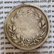 200 réis 1862 prata D. Luis I, dois tostões prata 1862, World Coins Portugal KM 507