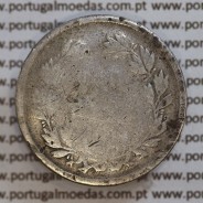 200 réis 1863 prata D. Luis I, dois tostões prata 1863, World Coins Portugal KM 507