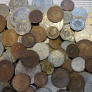 Lote de 250 moedas diferentes de Portugal, diversos estados conservação, diversas moedas desde 1880 até pré-sistema Euro