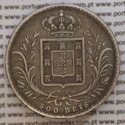 500 réis 1875 prata D. Luis I, moeda de cinco tostões prata 1875, World Coins Portugal KM 509 .L1.12.11.C4