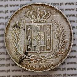 500 réis 1879 prata D. Luis I, moeda de cinco tostões prata 1879, World Coins Portugal KM 509 .L1.12.16.C5