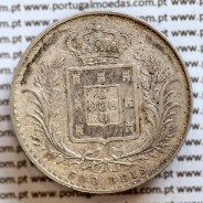 500 réis 1888 prata D. Luis I, moeda de cinco tostões prata 1888, World Coins Portugal KM 509 .L1.12.20.B7
