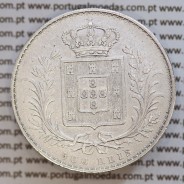 500 réis 1888 prata D. Luis I, moeda de cinco tostões prata 1888, World Coins Portugal KM 509 .L1.12.20.B9