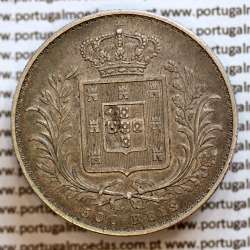 500 réis 1889 prata D. Luis I, moeda de cinco tostões prata 1889, World Coins Portugal KM 509 .L1.12.22.B6
