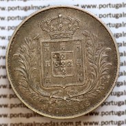 500 réis 1889 prata D. Luis I, moeda de cinco tostões prata 1889, World Coins Portugal KM 509 .L1.12.22.B6