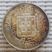 500 réis 1889 prata D. Luis I, moeda de cinco tostões prata 1889, World Coins Portugal KM 509 .L1.12.22.C7