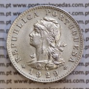 São Tomé e Príncipe 20 Centavos 1929 Alpaca, (Bela-), World Coins - Saint Thomas & Prince Island KM 3