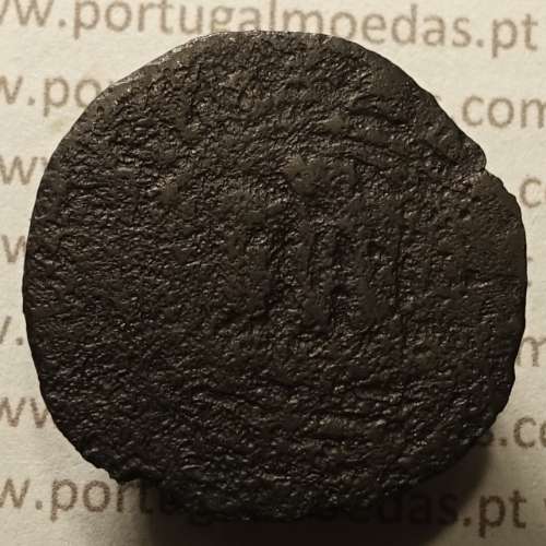 Ceitil Cobre de D. Afonso V (1438 -1481), Ceitil  (1/6 Real Branco) Tipologia do catálogo F. Magro 1º Grupo -A5.1.2.1.