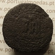 Ceitil Cobre de D. Afonso V (1438 -1481), Ceitil  (1/6 Real Branco) Tipologia do catálogo F. Magro 1º Grupo -A5.1.2.1.