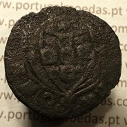 Ceitil Cobre de D. Afonso V (1438 -1481), Ceitil  (1/6 Real Branco) Tipologia do catálogo F. Magro 1º Grupo -A5.1.2.1.