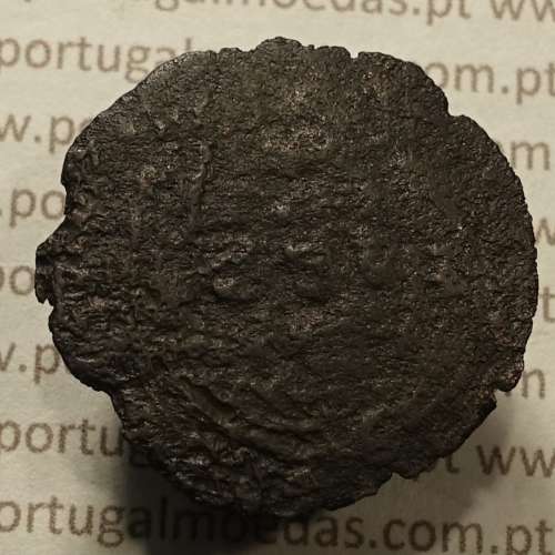 Ceitil Cobre de D. Afonso V (1438 -1481), Ceitil (1/6 Real Branco) Tipologia do catálogo F. Magro 1º Grupo -A5.1.2.2