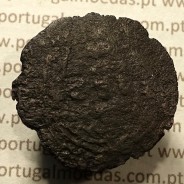 Ceitil Cobre de D. Afonso V (1438 -1481), Ceitil (1/6 Real Branco) Tipologia do catálogo F. Magro 1º Grupo -A5.1.2.2