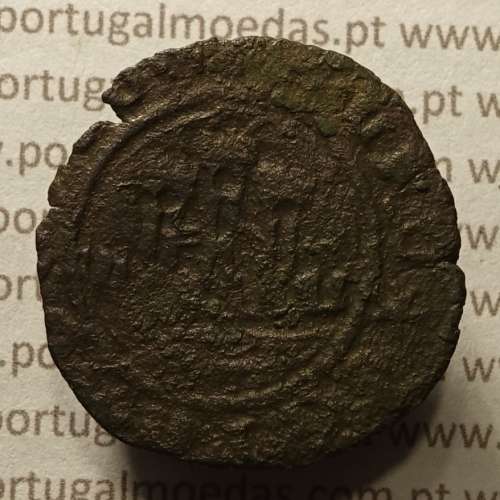 Ceitil Cobre de D. Afonso V (1438 -1481), Ceitil (1/6 Real Branco) Tipologia do catálogo F. Magro 1º Grupo -A5.1.2.5