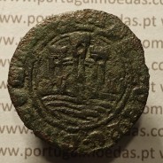 Ceitil Cobre de D. Afonso V (1438 -1481), Ceitil (1/6 Real Branco) Tipologia do catálogo F. Magro 1º Grupo -A5.1.2.5