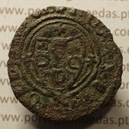 Ceitil Cobre de D. Afonso V (1438 -1481), Ceitil (1/6 Real Branco) Tipologia do catálogo F. Magro 1º Grupo -A5.1.2.5