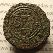 Ceitil Cobre de D. Afonso V (1438 -1481), Ceitil (1/6 Real Branco) Tipologia do catálogo F. Magro 1º Grupo -A5.1.2.5