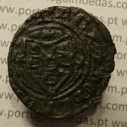 Ceitil Cobre de D. Afonso V (1438 -1481), Ceitil (1/6 Real Branco) Tipologia do catálogo F. Magro 1º Grupo - A5.1.2.5