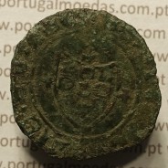 Ceitil Cobre de D. Afonso V (1438 -1481), Ceitil (1/6 Real Branco) Tipologia do catálogo F. Magro 1º Grupo - A5.1.2.10