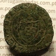 Ceitil Cobre de D. Afonso V (1438 -1481), Ceitil (1/6 Real Branco) Tipologia do catálogo F. Magro 1º Grupo - A5.1.2.10