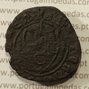Ceitil Cobre de D. Afonso V (1438 -1481), Ceitil (1/6 Real Branco) Tipologia do catálogo F. Magro 1º Grupo - A5.1.2.10