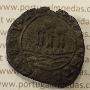 Ceitil Cobre de D. Afonso V (1438 -1481), Ceitil (1/6 Real Branco) Tipologia do catálogo F. Magro 1º Grupo - A5.1.2.10