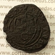 Ceitil Cobre de D. Afonso V (1438 -1481), Ceitil (1/6 Real Branco) Tipologia do catálogo F. Magro 1º Grupo - A5.1.2.10