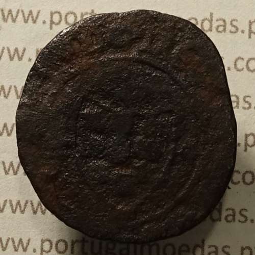 Ceitil Cobre de D. Afonso V (1438 -1481), Ceitil (1/6 Real Branco) Tipologia do catálogo F. Magro 1º Grupo - A5.1.2.10