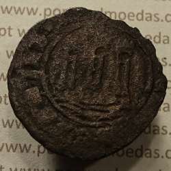 Ceitil Cobre de D. Afonso V (1438 -1481), Ceitil (1/6 Real Branco) Tipologia do catálogo F. Magro 1º Grupo - A5.1.2.12