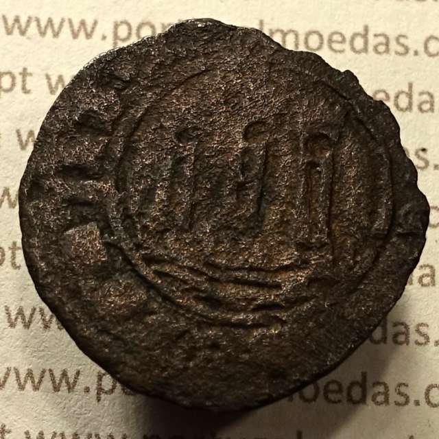 Ceitil Cobre de D. Afonso V (1438 -1481), Ceitil (1/6 Real Branco) Tipologia do catálogo F. Magro 1º Grupo - A5.1.2.12